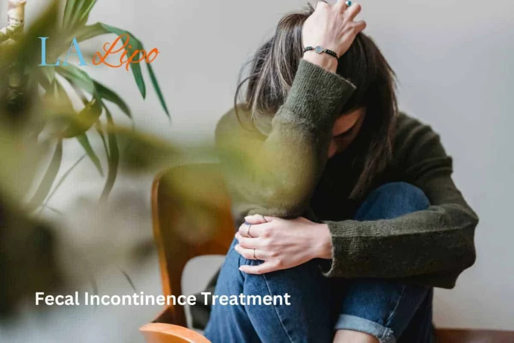 woman worried about fecal incontinence diet Farnborough