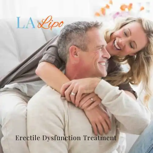 LA-EMS Farnborough treatment - happy couple together.