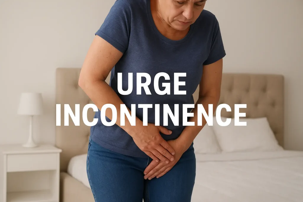 how to manage urge incontinence Farnborough symptoms