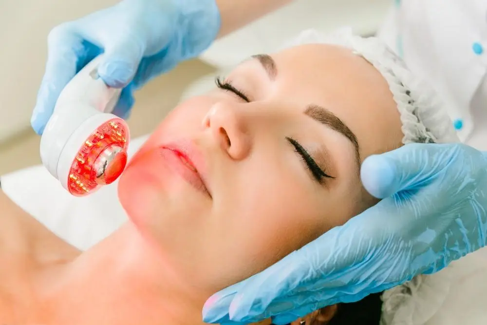 woman having non-surgical Morph8 treatment Farnborough