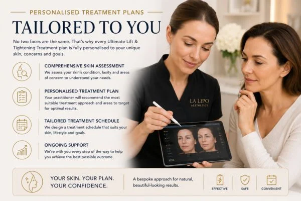 book a consultation about your ultimate lift and tighten treatment Farnborough